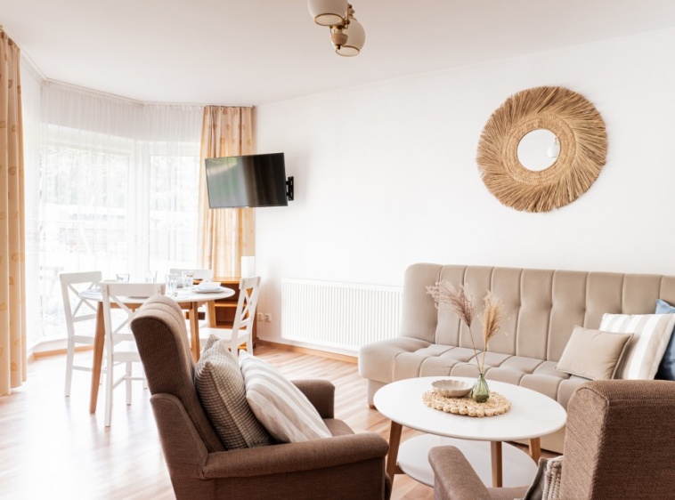 Apartamenty i Pokoje Gościnne Maria Kaleta Apartament nr 3 pok&oacute;j wypoczynkowy z aneksem kuchennym (parter)